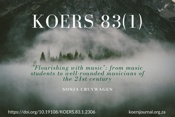"Flourishing with music": from music students to well-rounded musicians of the 21st century - Sonja Cruywagen